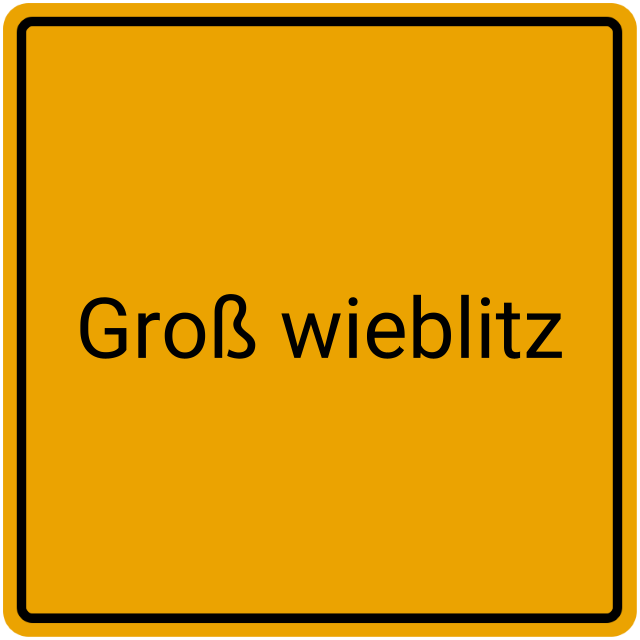 Meldebestätigung Groß Wieblitz